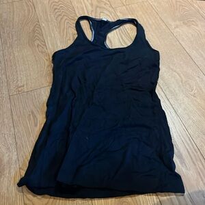 Black tank top lululemon 6